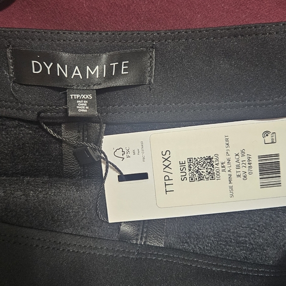 Dynamite Susie Mini A-Line PJ Skirt - XXS - Picture 8 of 9